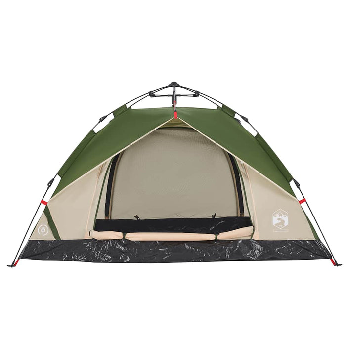 Cort de camping cupolă 2 persoane, setare rapidă, verde - WALTI WALTI