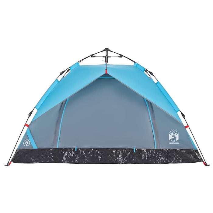 Cort de camping cupolă 2 persoane, setare rapidă, albastru - WALTI WALTI