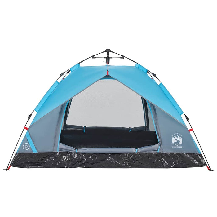 Cort de camping cupolă 2 persoane, setare rapidă, albastru - WALTI WALTI
