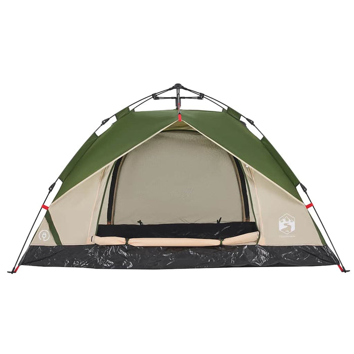 Cort de camping cupolă 3 persoane, setare rapidă, verde - WALTI WALTI