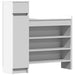 Pantofar, alb, 100,5x28x100 cm, lemn prelucrat - WALTI WALTI