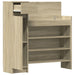 Dulap de pantofi stejar Sonoma 100,5x28x100 cm lemn prelucrat - WALTI WALTI