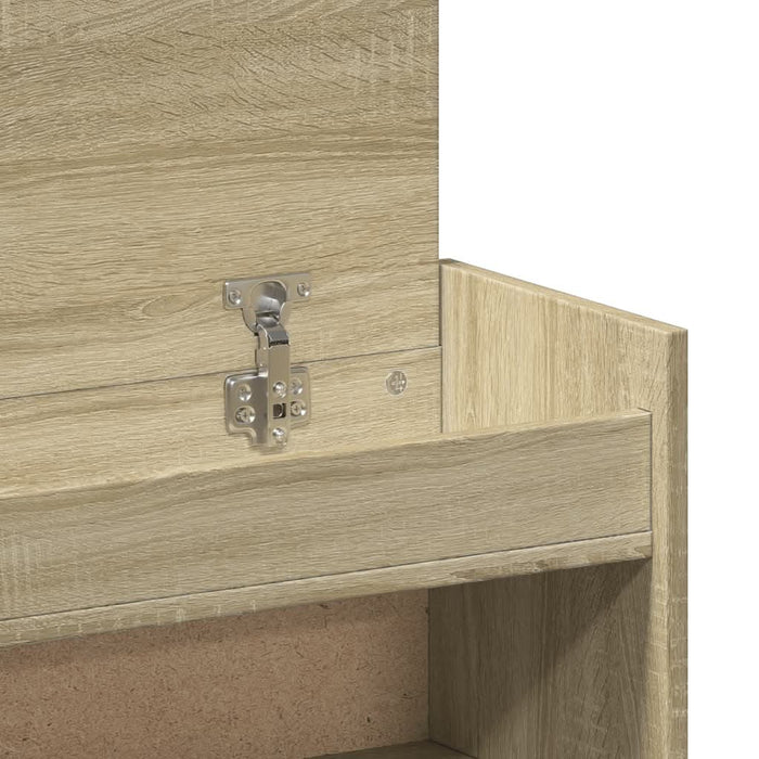 Dulap de pantofi stejar Sonoma 100,5x28x100 cm lemn prelucrat - WALTI WALTI