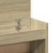 Dulap de pantofi stejar Sonoma 100,5x28x100 cm lemn prelucrat - WALTI WALTI