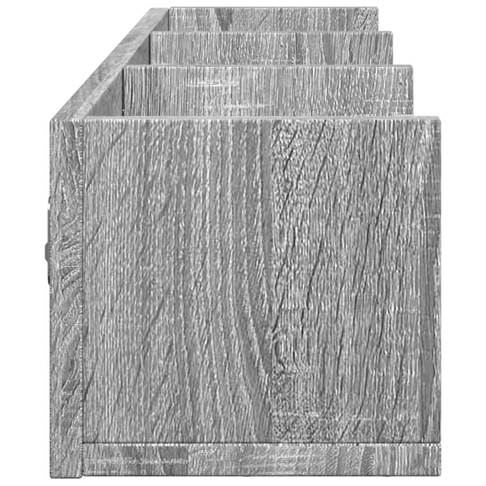 Dulapuri perete 2 buc., gri sonoma 75x18x16,5 cm lemn prelucrat - WALTI WALTI