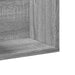 Dulapuri perete 2 buc., gri sonoma 75x18x16,5 cm lemn prelucrat - WALTI WALTI