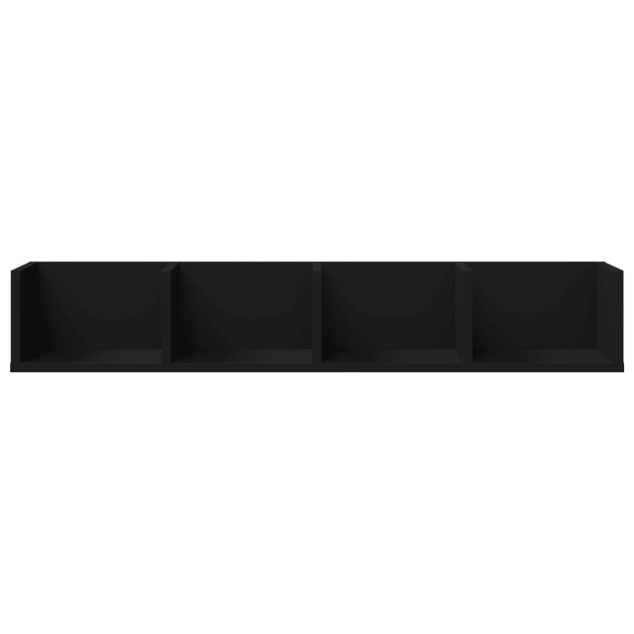 Dulap de perete, negru, 99x18x16,5 cm, lemn compozit WALTI