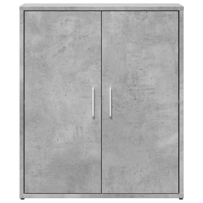 Dulap, gri beton, 60x31x70 cm, lemn prelucrat - WALTI WALTI
