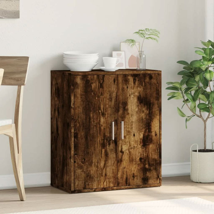 Dulap, stejar fumuriu, 60x31x70 cm, lemn prelucrat - WALTI WALTI