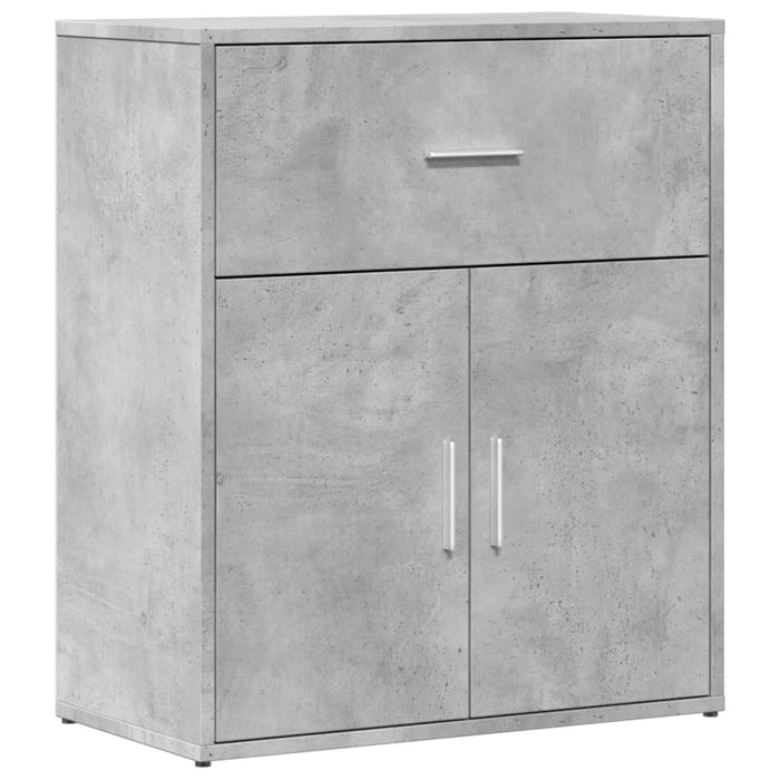 Dulap, gri beton, 60x31x70 cm, lemn prelucrat WALTI