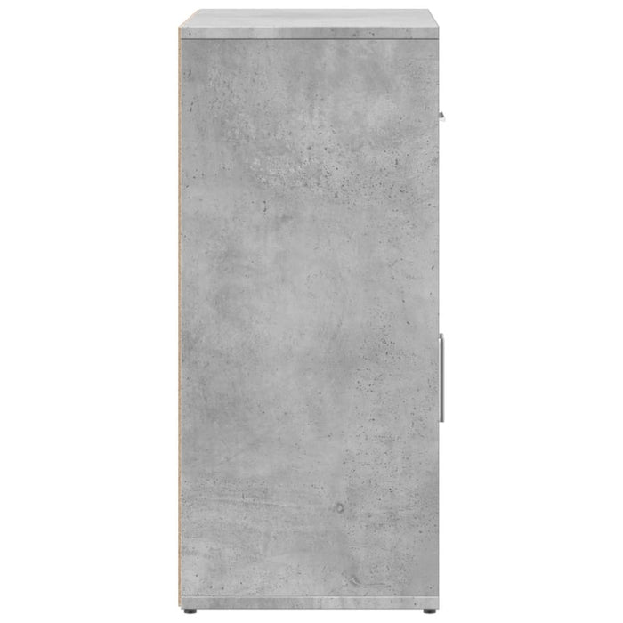 Dulap, gri beton, 60x31x70 cm, lemn prelucrat WALTI