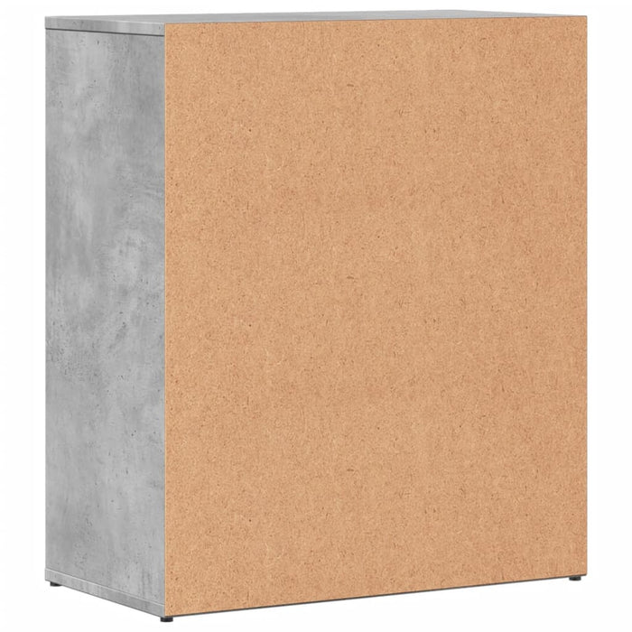 Dulap, gri beton, 60x31x70 cm, lemn prelucrat WALTI