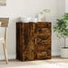 Dulap, stejar fumuriu, 60x31x70 cm, lemn prelucrat - WALTI WALTI