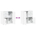 Dulap, alb, 60x31x70 cm, lemn prelucrat - WALTI WALTI