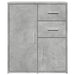Dulap, gri beton, 60x31x70 cm, lemn prelucrat - WALTI WALTI