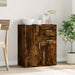 Dulap, stejar fumuriu, 60x31x70 cm, lemn prelucrat - WALTI WALTI
