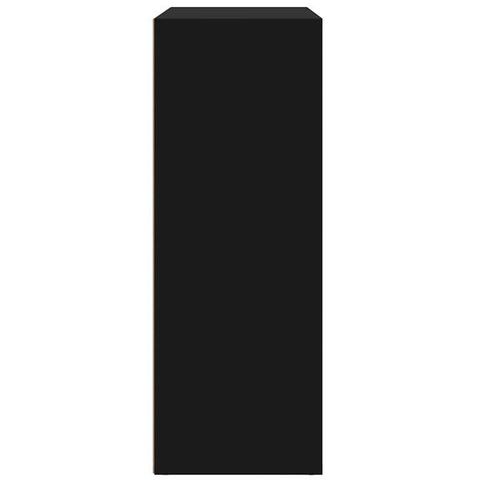 Dulap, negru, 60x31x84 cm, lemn prelucrat WALTI