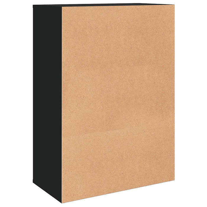 Dulap, negru, 60x31x84 cm, lemn prelucrat WALTI