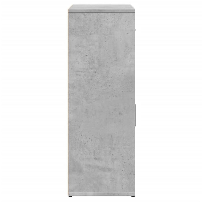 Servantă, gri beton, 60x30x84 cm, lemn compozit - WALTI WALTI
