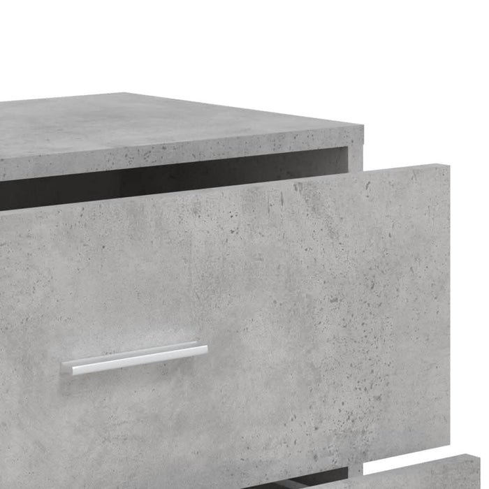 Servantă, gri beton, 60x31x84 cm, lemn compozit - WALTI WALTI