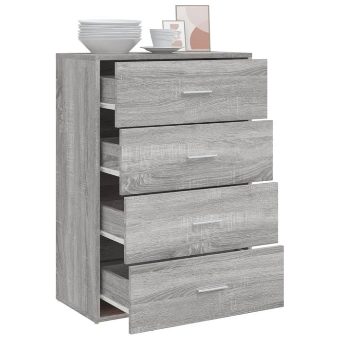 Dulap, gri sonoma, 60x31x84 cm, lemn prelucrat - WALTI WALTI