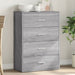 Dulap, gri sonoma, 60x31x84 cm, lemn prelucrat - WALTI WALTI