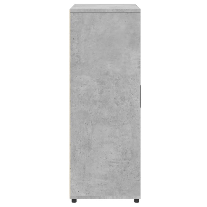 Servantă, gri beton, 60x31x84 cm, lemn compozit - WALTI WALTI