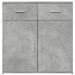 Servantă, gri beton, 79x38x80 cm, lemn compozit - WALTI WALTI