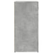 Servantă, gri beton, 79x38x80 cm, lemn compozit - WALTI WALTI