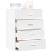 Dulap, alb, 60x39x80 cm, lemn prelucrat - WALTI WALTI