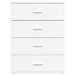 Dulap, alb, 60x39x80 cm, lemn prelucrat - WALTI WALTI