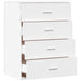 Dulap, alb, 60x39x80 cm, lemn prelucrat - WALTI WALTI