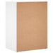 Dulap, alb, 60x39x80 cm, lemn prelucrat - WALTI WALTI