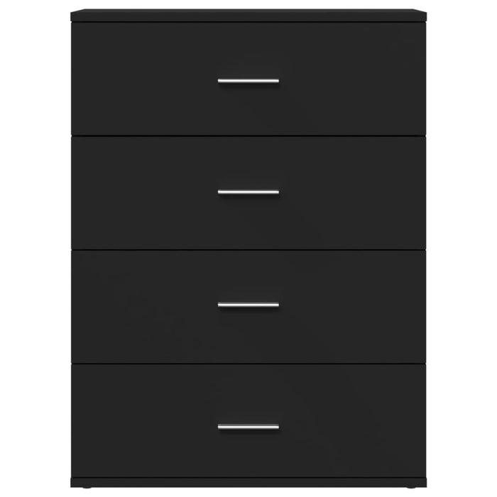 Dulap, negru, 60x39x80 cm, lemn prelucrat WALTI