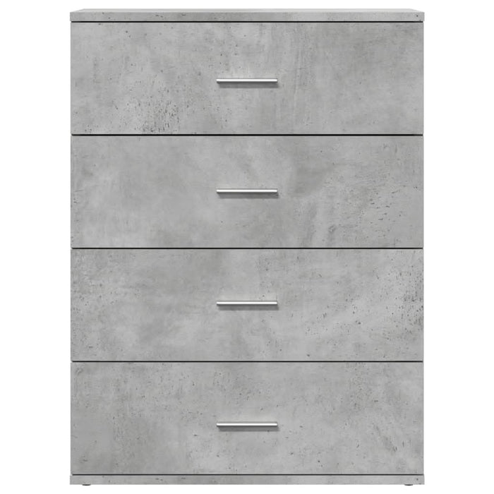 Servantă, gri beton, 60x39x80 cm, lemn compozit - WALTI WALTI