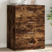 Servantă, stejar fumuriu, 60x39x80 cm, lemn compozit - WALTI WALTI