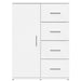 Dulap, alb, 59x39x80 cm, lemn prelucrat - WALTI WALTI