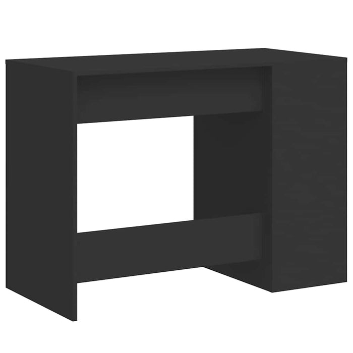 Birou, negru, 102x50x75 cm, lemn prelucrat - WALTI WALTI