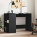 Birou, negru, 102x50x75 cm, lemn prelucrat - WALTI WALTI