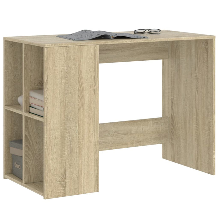 Birou, stejar sonoma, 102x50x75 cm, lemn compozit - WALTI WALTI