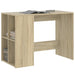 Birou, stejar sonoma, 102x50x75 cm, lemn compozit - WALTI WALTI