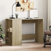 Birou, stejar sonoma, 102x50x75 cm, lemn compozit - WALTI WALTI