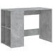 Birou, gri beton, 102x50x75 cm, lemn compozit - WALTI WALTI