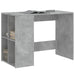 Birou, gri beton, 102x50x75 cm, lemn compozit - WALTI WALTI