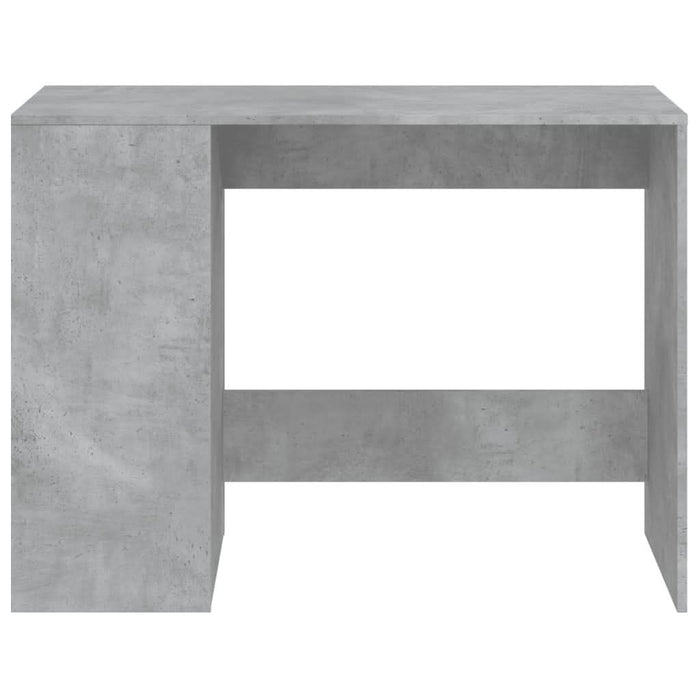 Birou, gri beton, 102x50x75 cm, lemn compozit - WALTI WALTI