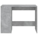 Birou, gri beton, 102x50x75 cm, lemn compozit - WALTI WALTI