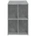 Birou, gri beton, 102x50x75 cm, lemn compozit - WALTI WALTI