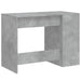 Birou, gri beton, 102x50x75 cm, lemn compozit - WALTI WALTI
