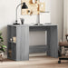 Birou, gri sonoma, 102x50x75 cm, lemn compozit - WALTI WALTI