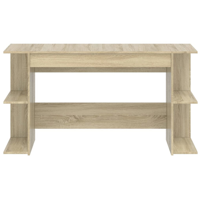 Birou, stejar sonoma, 140x50x75 cm, lemn compozit - WALTI WALTI